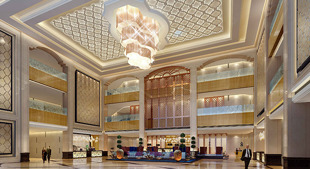 五星級酒店的前館設計